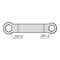 Kipp Double-ended ring spanner wrench K0631.91416 - alternate 2